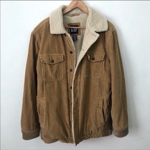 Vintage GAP Men’s Sherpa Lined Trucker Jacket